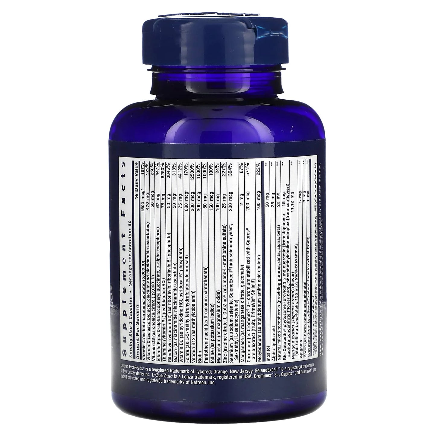 Life Extension Multivitamin 120 Capsules