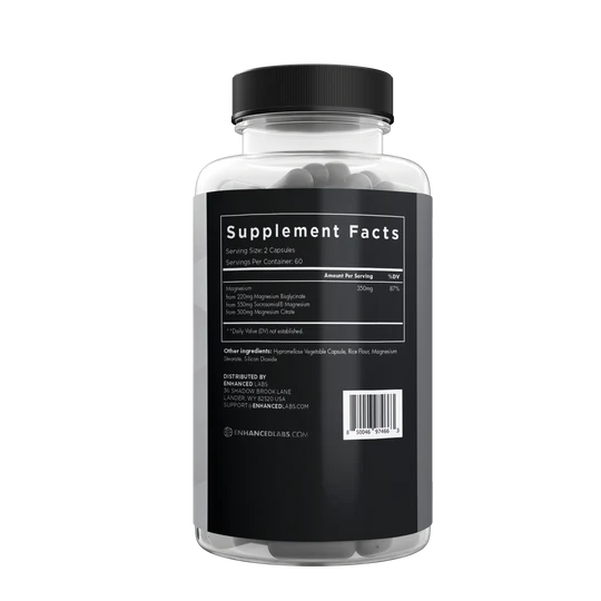 Enhanced Labs Magnesium 60 Capsules