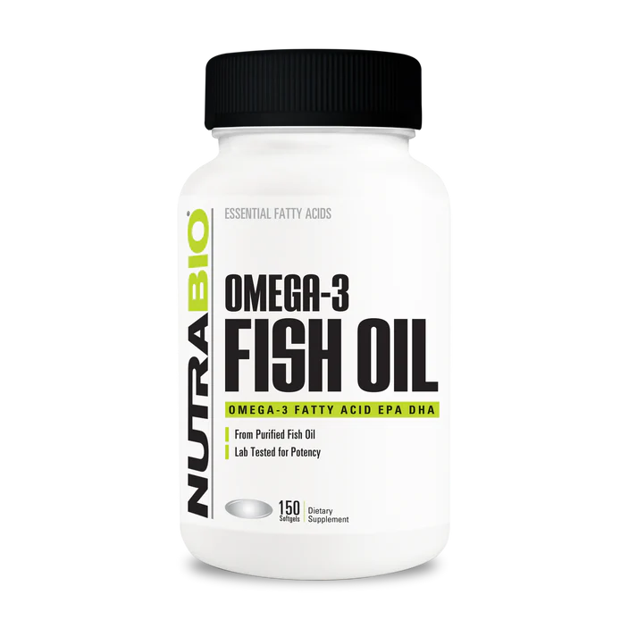 Nutrabio Omega 3 Fish Oil 75 Servings