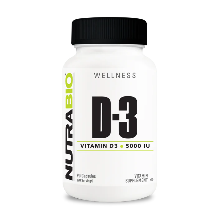 Nutrabio D3 5000 IU 90 Capsules