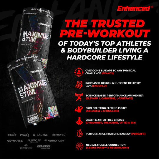 Enhanced Maximus Stim Pre Workout