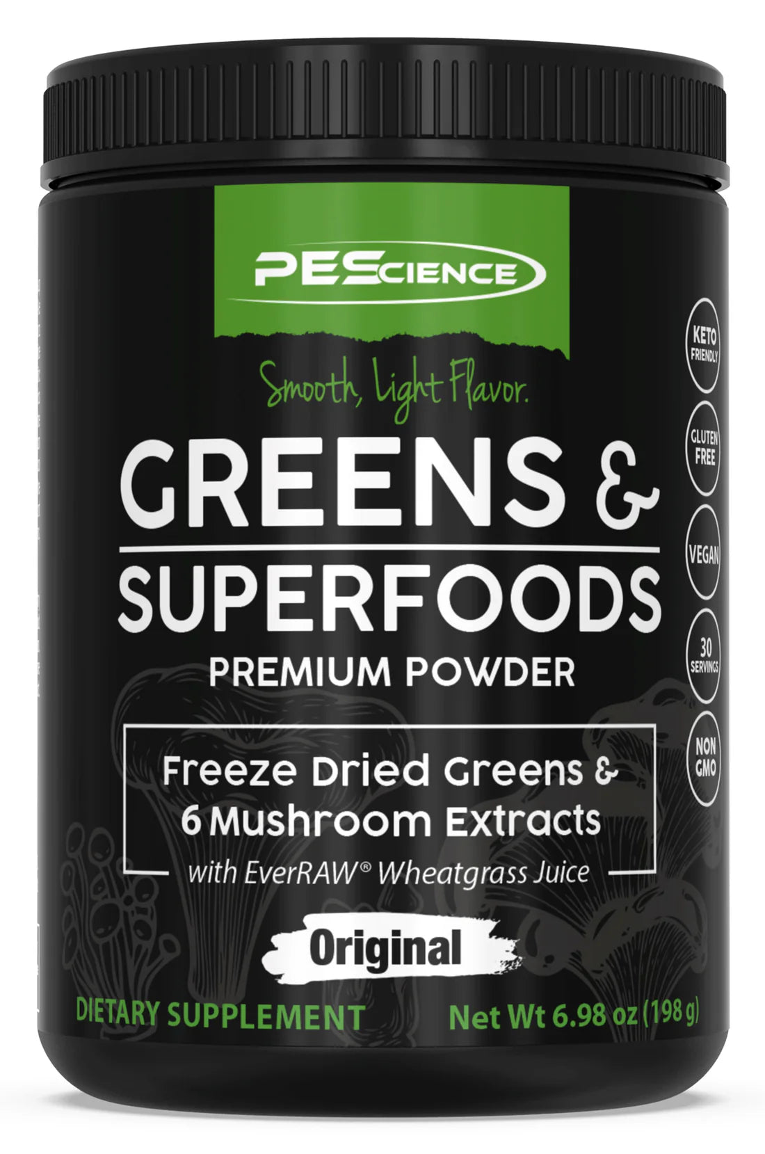 PE Science Greens & Superfoods Premium Powder Original Flavor