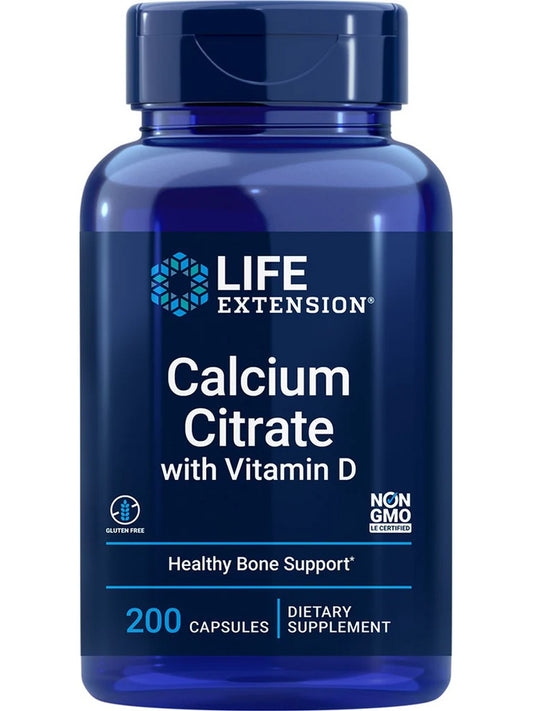 Life Extension Calcium Citrate with Vitamin D